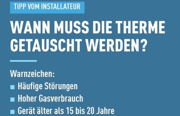 Wann muss die Therme getauscht werden?